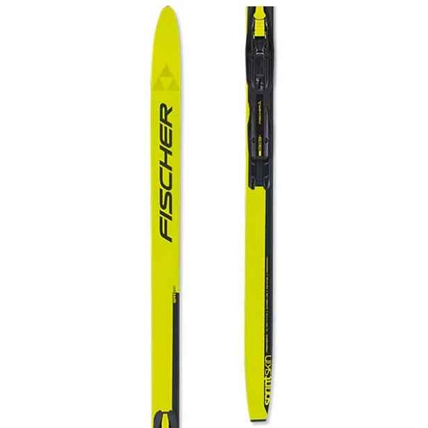 Fischer SPRINT SKIN + TOUR JR Dětské běžecké lyže s mohérovými pásy