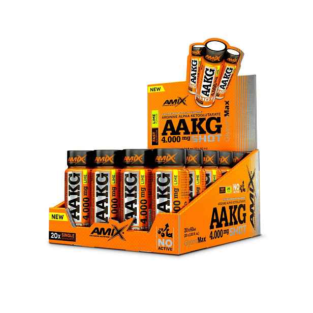 AMIX AAKG 4000mg Shot, 20x60ml, Lime