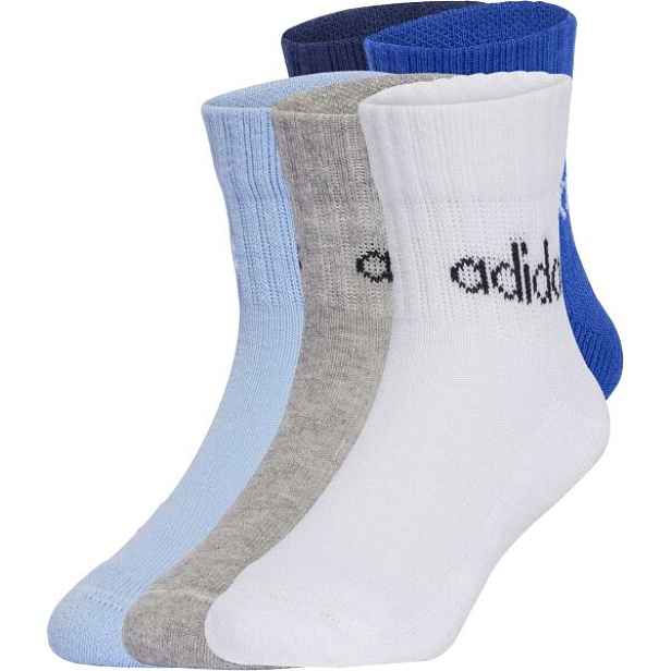 adidas KIDS LINEAR ANKLE 5P Chlapecké ponožky, mix