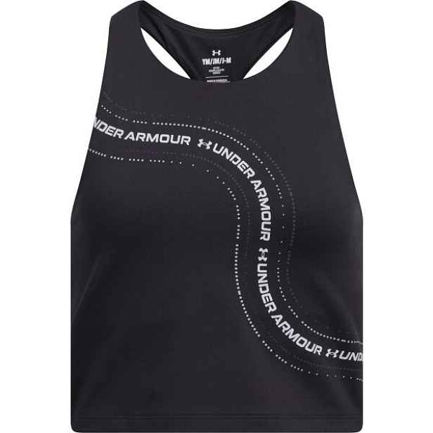 Under Armour MOTION BRANDED CROP Dívčí tílko