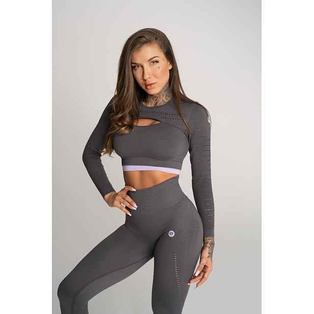Gym Glamour Crop-Top bezešvý Deynn