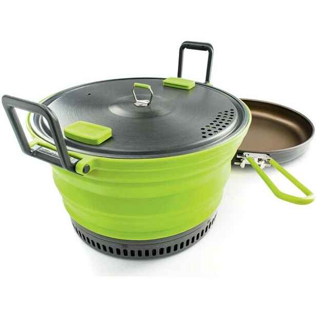 GSI Outdoors ESCAPE SET WITH FRY PAN Kempingové nádobí