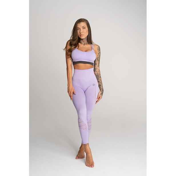 Gym Glamour Podprsenka bezešvá Deynn Levandulová , levandulová