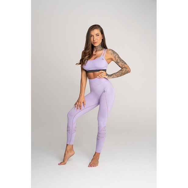Gym Glamour Legíny bezešvé Deynn Levandulové , levandulová