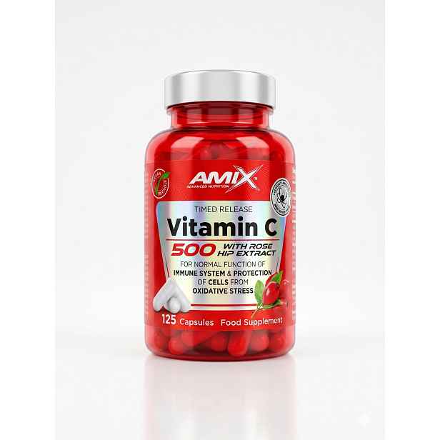 AMIX Vitamin C 500mg, 125cps