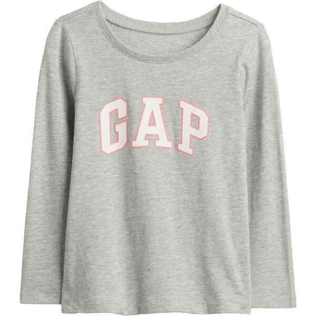 GAP V-FRCH LS LOGO TEE Dětské tričko , velikost 5Y