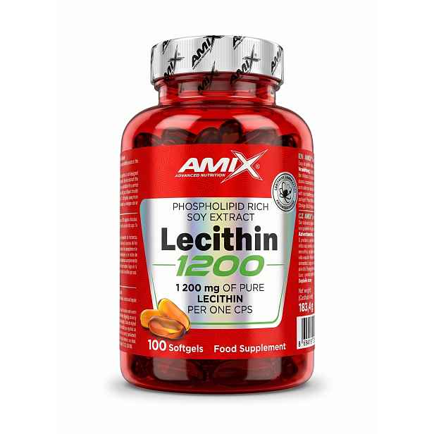 AMIX Lecithin 1200 mg, 100softgels