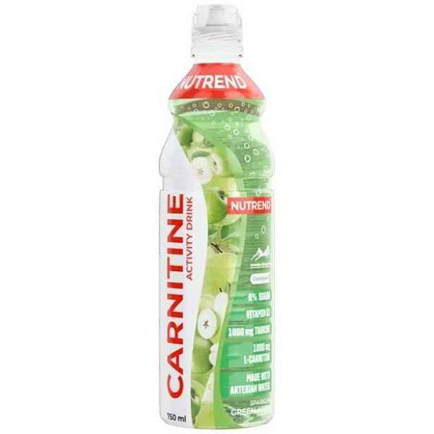 Nutrend CARNITINE ACTIVITY DRINK 750 ML JABLKO Sportovní sycený nápoj , ML