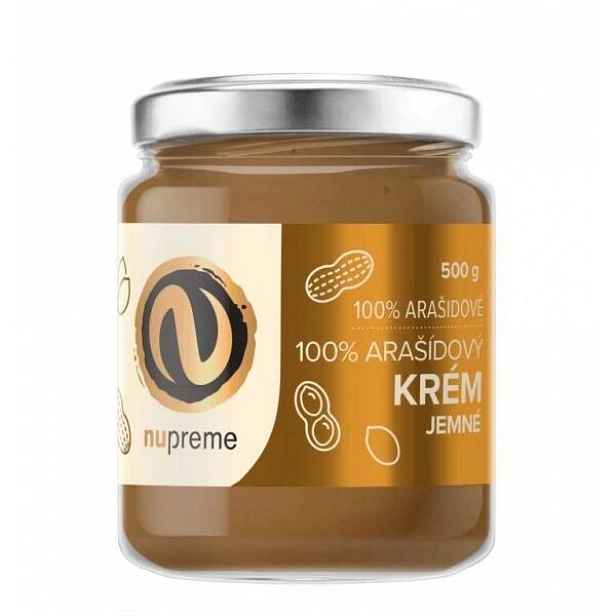 NUPREME ARAŠÍDOVÝ KRÉM Jemný arašídový krém