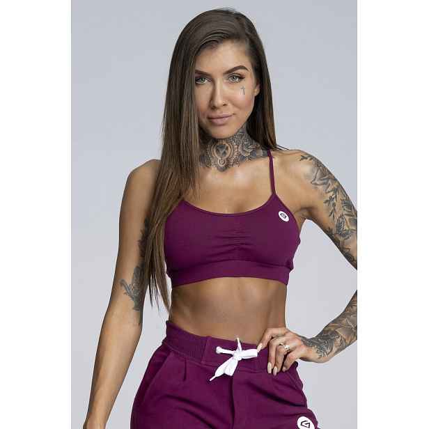 Gym Glamour Podprsenka Simply Blueberry , blueberry