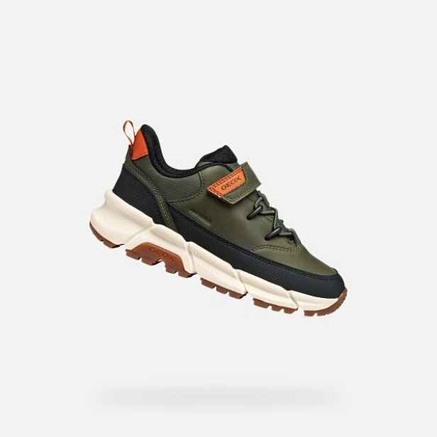 Geox FLEXYPER PLUS BOY Chlapecká volnočasová obuv