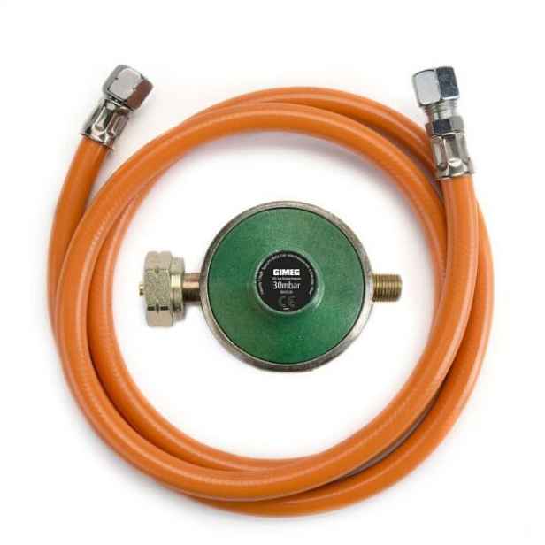 GIMEG REGULATOR 30 MBAR Regulátor tlaku s hadicí