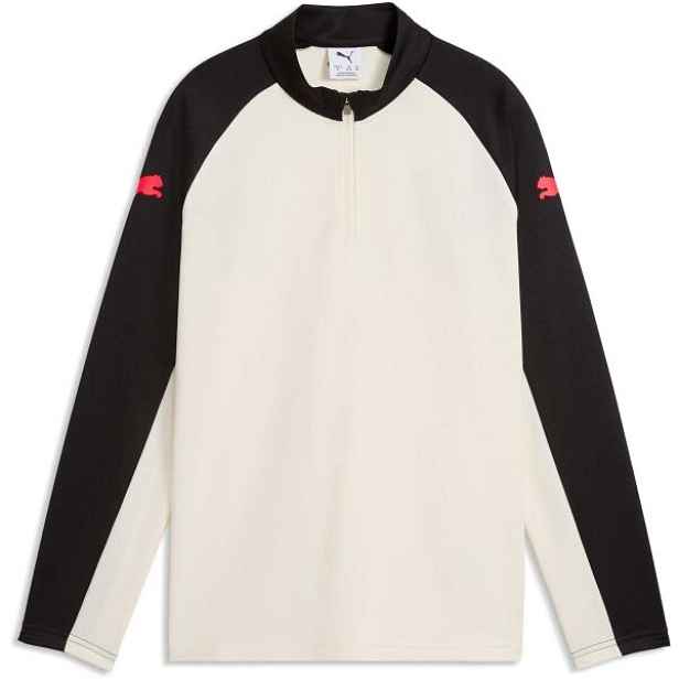 Puma INDIVIDUALLIGA 1/4 ZIP TOP JR Dětská fotbalová mikina