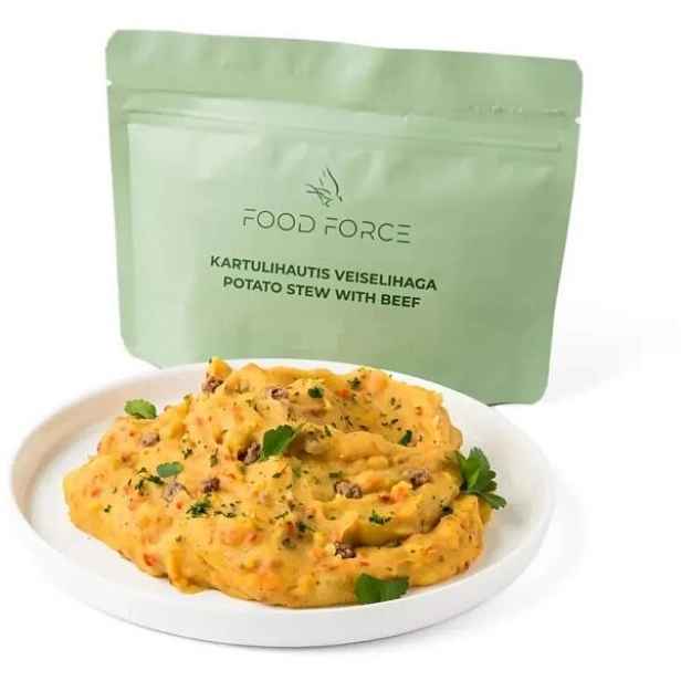 FOOD FORCE BRAMBOROVÝ GULÁŠ HOVĚZÍM 150G Outdoorové jídlo