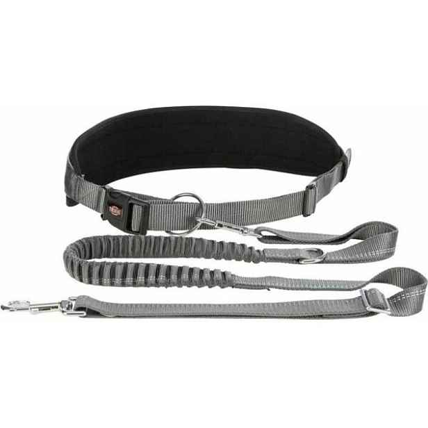 TRIXIE RUNNING BELT WITH BUNGEE LEASH Běžecký pás s vodítkem