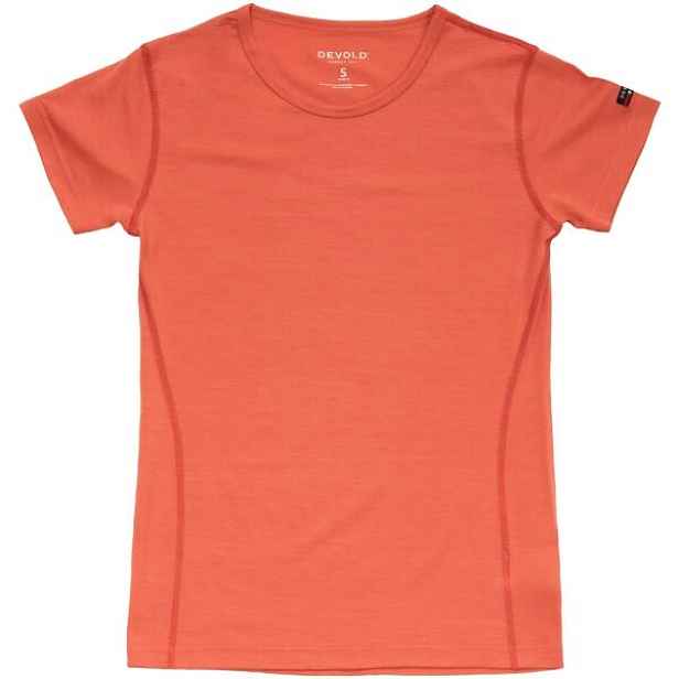Devold BREEZE MERINO 150 T-SHIRT Dámské triko, lososová