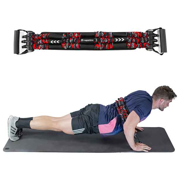Odporový expandér inSPORTline Striker Triple 80 cm / 16- kg