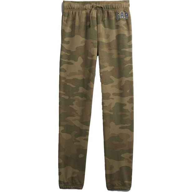 GAP V-FA FASH LOGO JOGGER CAMO Chlapecké tepláky
