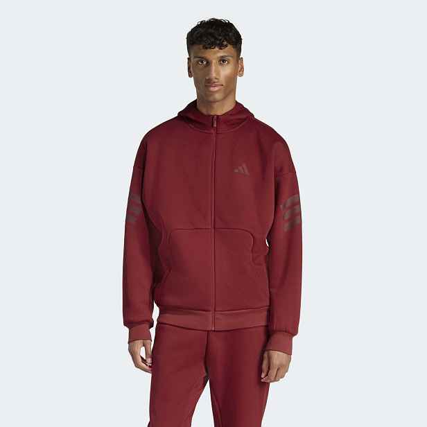 adidas FI 3S FZ HOODED TRACK TOP
