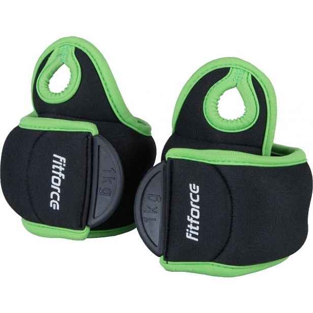 Fitforce WRIST WEIGHT 2 x 1 KG Zátěž na ruce , KG