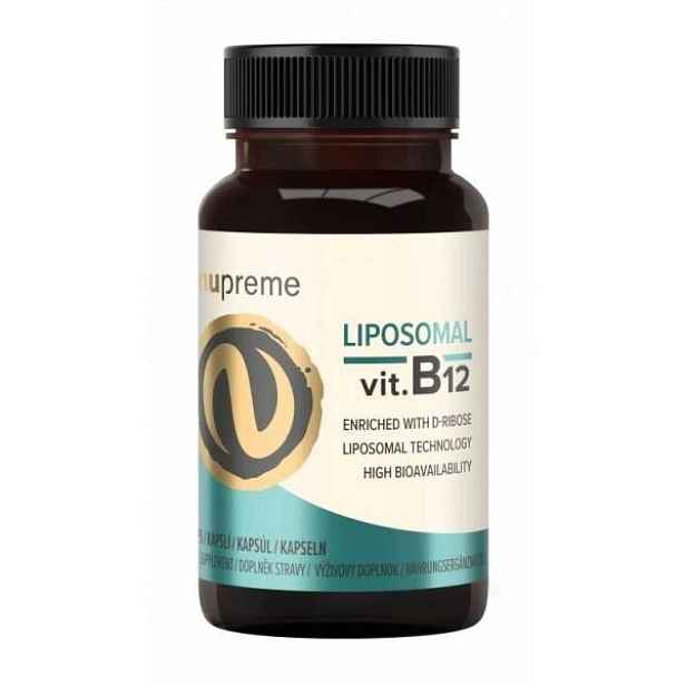 NUPREME LIPOSOMAL VITAMÍN B12 30 CPS Doplněk stravy