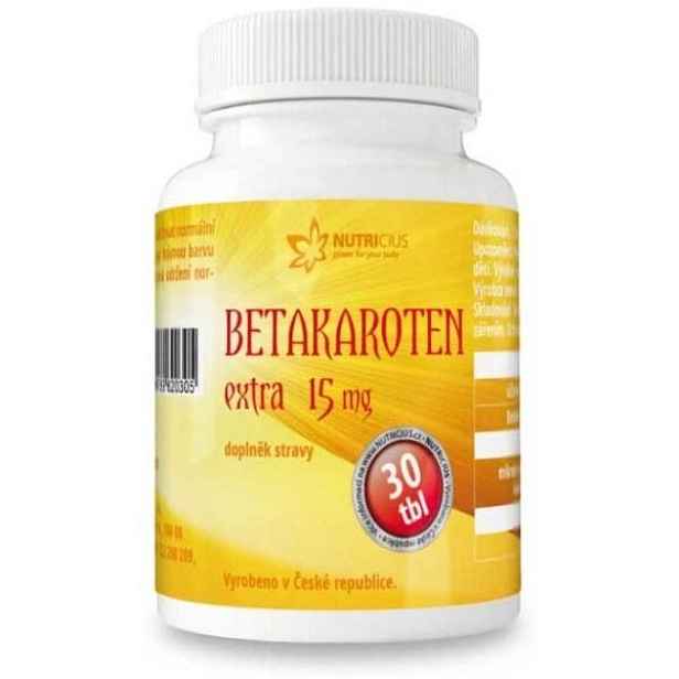 NUTRICIUS BETAKAROTEN EXTRA 100 TAB Betakaroten