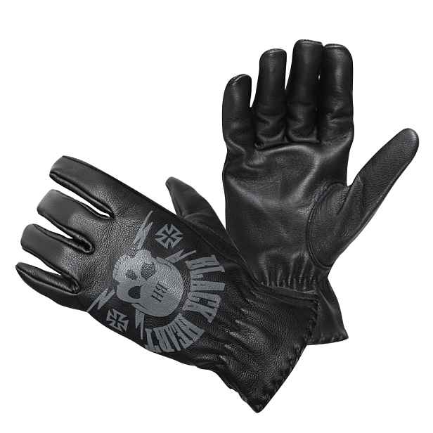 Kožené moto rukavice W-TEC Heart Skull Gloves