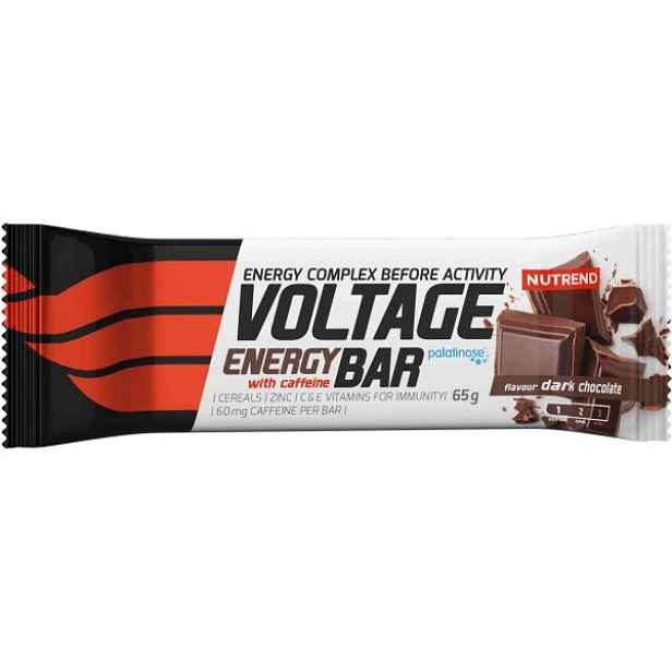 Nutrend VOLTAGE ENERGY 65 G ČOKOLÁDA Energetická tyčinka , G