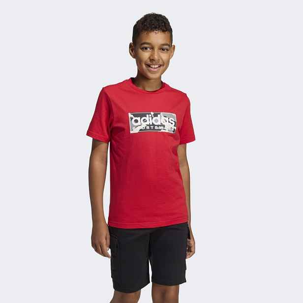adidas B CAMO LIN TEE 176