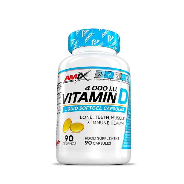 AMIX Vitamin D – 4000 I.U., 90cps