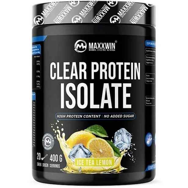 MAXXWIN CLEAR PROTEIN ISOLATE LEDOVÝ ČAJ CITRÓN 400 G Syrovátkový izolát , G