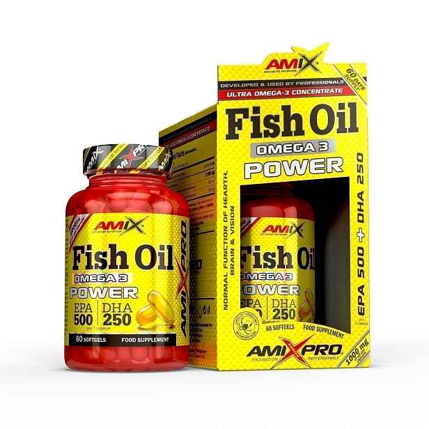 AMIX Fish Oil Omega 3 Power, 60cps