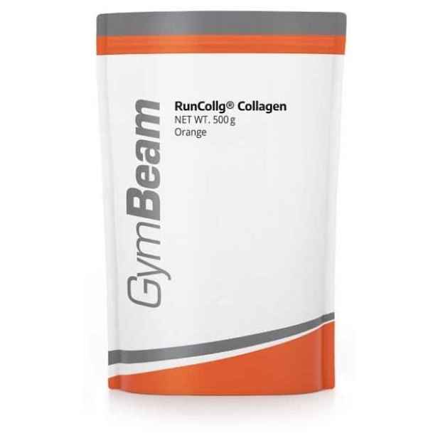 GymBeam RUNCOLLG 500 G POMERANČ Hydrolyzovaný kolagen , G
