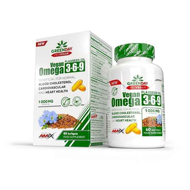 AMIX ProVegan Omega 3-6-9, 60softgels