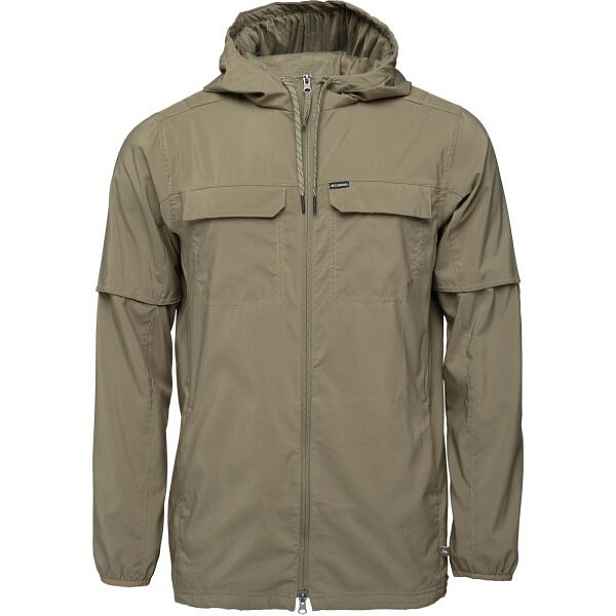 Columbia SKIEN VALLEY HOODED LS SHIRT Pánská bunda