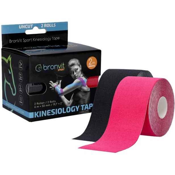 BronVit SPORT KINESIO TAPE SET 5 CM x 6 Set kinesiologických tejpů