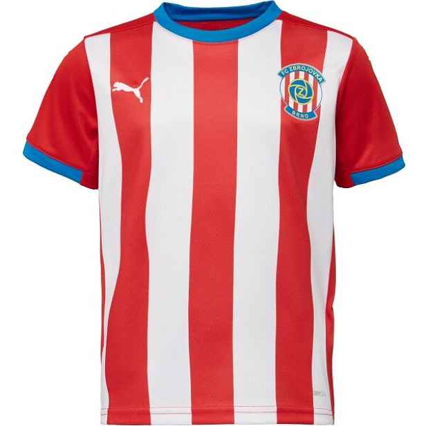 Puma FC ZBROJOVKA BRNO JR HOME JERSEY Dětský fotbalový dres