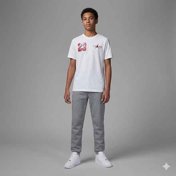 Jordan JDB MJ BKLYN VRSTY SS TEE 128-132 CM