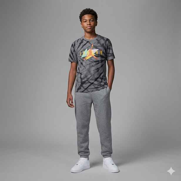 Jordan JDB GEO TIE DYE HBR SS TEE 128-132 CM
