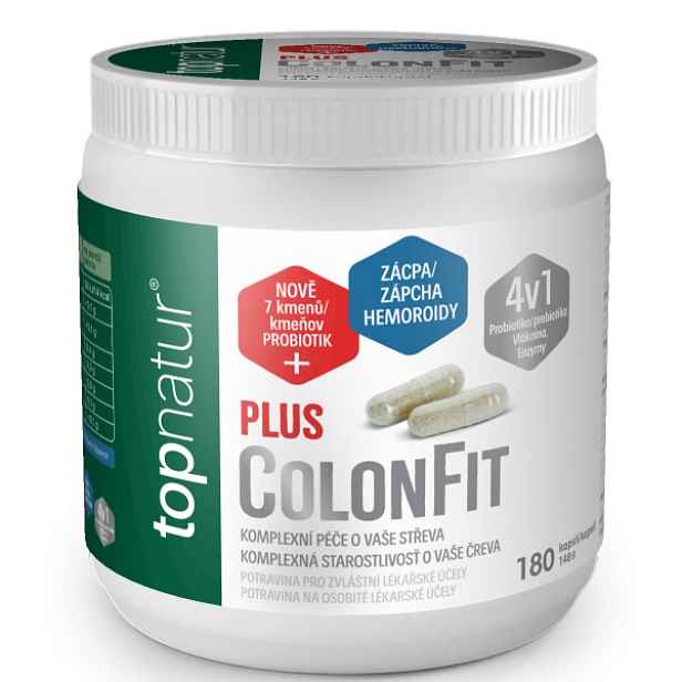 TOPNATUR COLONFIT PLUS 180 KAPSLÍ Doplněk stravy