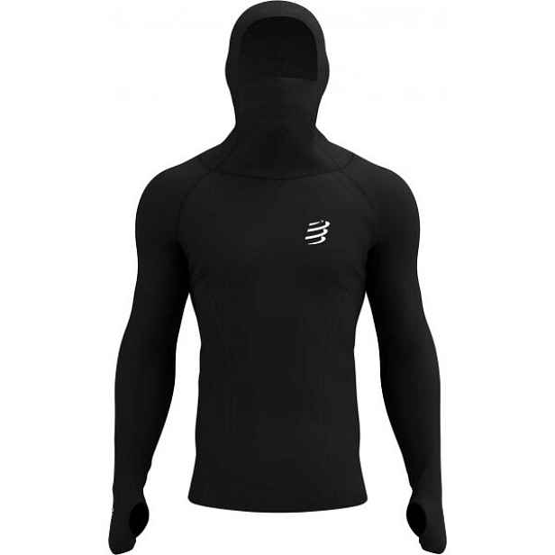 Compressport 3D THERMO ULTRALIGHT RACING HOODIE Pánská funkční mikina