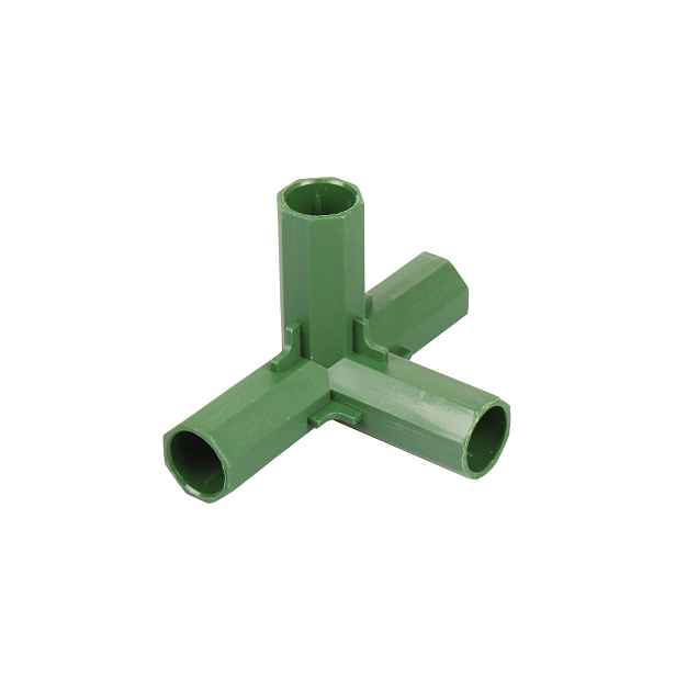 Pipe Buckle 4-side spojka pro zahradní tyče, 11 mm