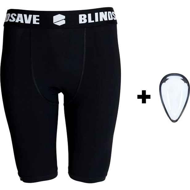 BLINDSAVE COMPRESSION SHORTS + CUP Kraťasy se suspenzorem