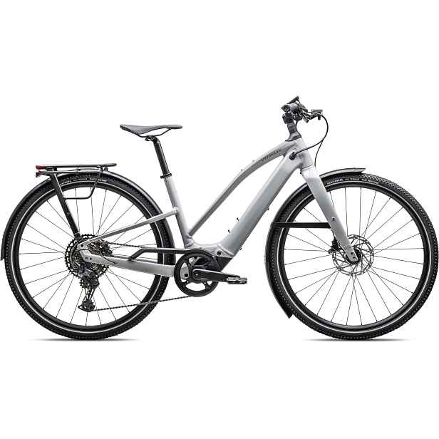 Specialized Turbo Vado SL 2 5.0 Step-Through EQ gloss dove /cool frost Barva: , Velikost: