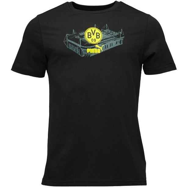 Puma BVB FTBLICONS TEE Pánské triko