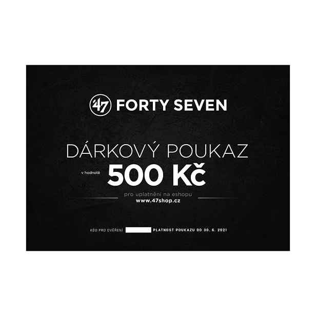Dárkový poukaz '47 v hodnotě