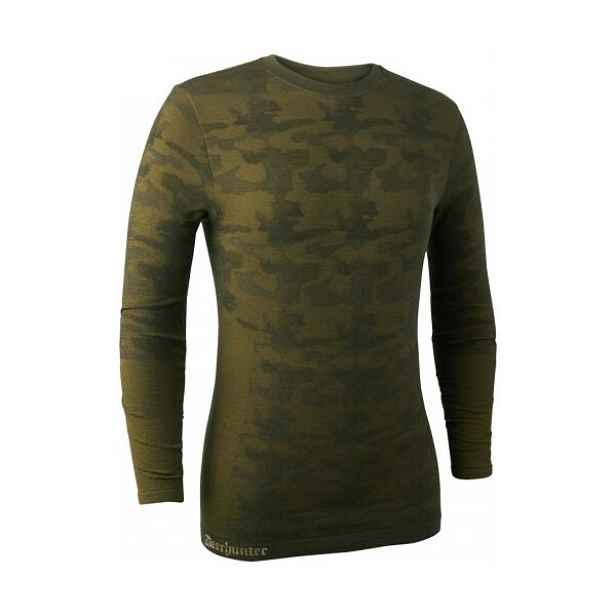 DEER HUNTER CAMOU WOOL Pánské funkční triko