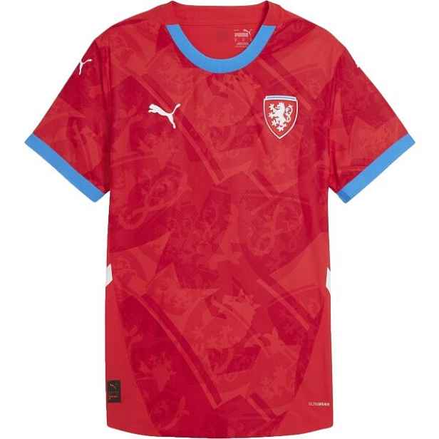 Puma FACR HOME JERSEY REPLICA JR Dětská replika fotbalového dresu