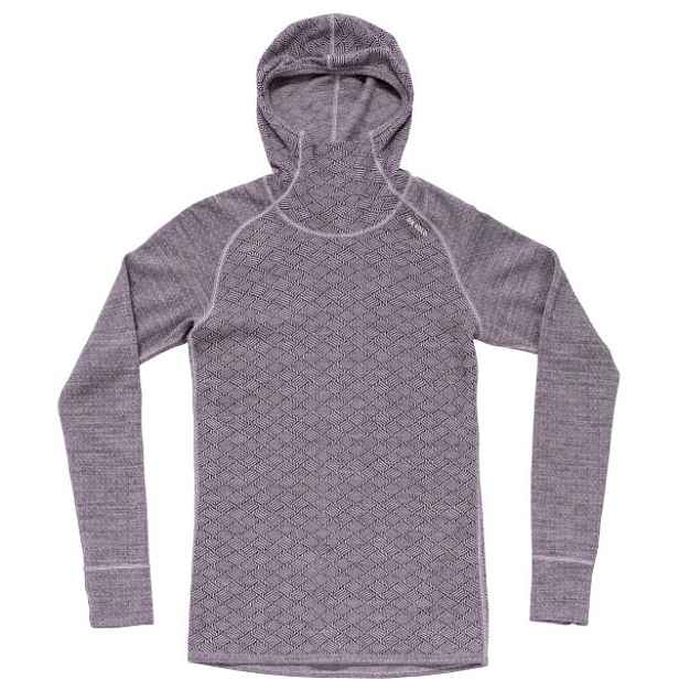 Devold KVITEGGA MERINO 230 HOODIE WMN Dámské merino triko s kapucí