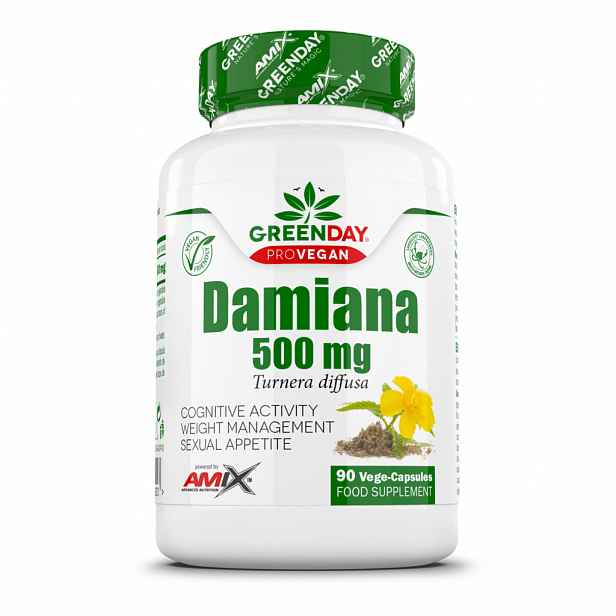AMIX GreenDay ProVEGAN Damiana
, 90cps